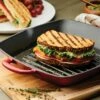 Tramontina 11 In Enameled Cast-Iron Series 1000 Grill Pan - Gradated Red -TRAMONTINA Sales 80131053PRM001G