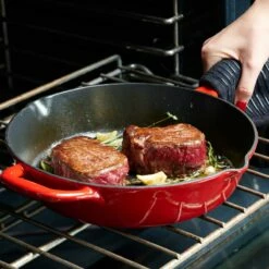 Tramontina 10 In Enameled Cast-Iron Series 1000 Skillet - Gradated Red -TRAMONTINA Sales 80131054IXM004G