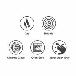 Tramontina 12 In Enameled Cast-Iron Series 1000 Skillet - Gradated Red -TRAMONTINA Sales 80131055IXI001G