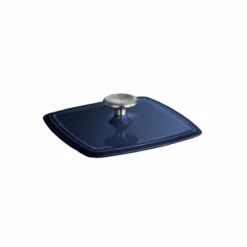 Tramontina 11 In Enameled Cast-Iron Series 1000 Grill Pan With Press - Gradated Cobalt 13 Tramontina 11 In Enameled Cast-Iron Series 1000 Grill Pan With Press - Gradated Cobalt -TRAMONTINA Sales 80131064IXM003G