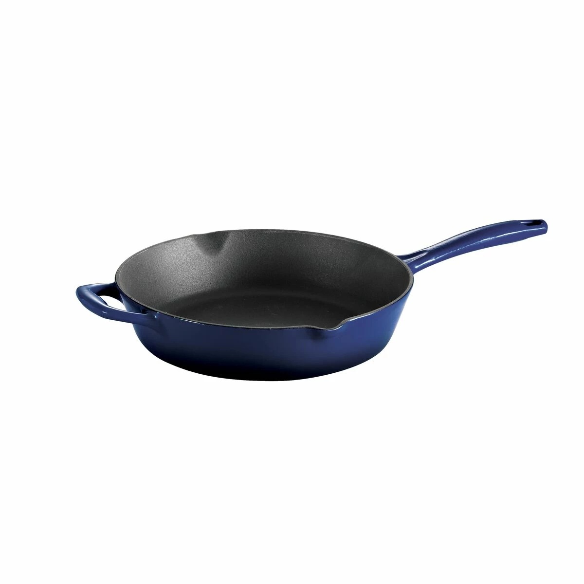 Tramontina 10 In Enameled Cast-Iron Series 1000 Skillet - Gradated Cobalt 4 Tramontina 10 In Enameled Cast-Iron Series 1000 Skillet - Gradated Cobalt - Image 2