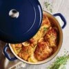 Tramontina 4 Qt Enameled Cast-Iron Series 1000 Covered Braiser - Gradated Cobalt 1 Tramontina 4 Qt Enameled Cast-Iron Series 1000 Covered Braiser - Gradated Cobalt -TRAMONTINA Sales 80131069PRM001G