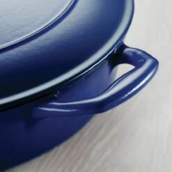 Tramontina 3 Qt Enameled Cast-Iron Series 1000 Covered Saucier - Gradated Cobalt 10 Tramontina 3 Qt Enameled Cast-Iron Series 1000 Covered Saucier - Gradated Cobalt -TRAMONTINA Sales 80131071IXM005G