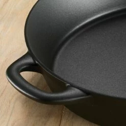 Tramontina 12.5" Cast Iron Covered Skillet Pre-Seasoned 10 Tramontina 12.5" Cast Iron Covered Skillet Pre-Seasoned -TRAMONTINA Sales 80131340IXM004G