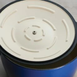 Tramontina 7 Qt Enameled Cast Iron Covered Tall Round Dutch Oven - Classic Blue 15 Tramontina 7 Qt Enameled Cast Iron Covered Tall Round Dutch Oven - Classic Blue -TRAMONTINA Sales 80131358IXM005G