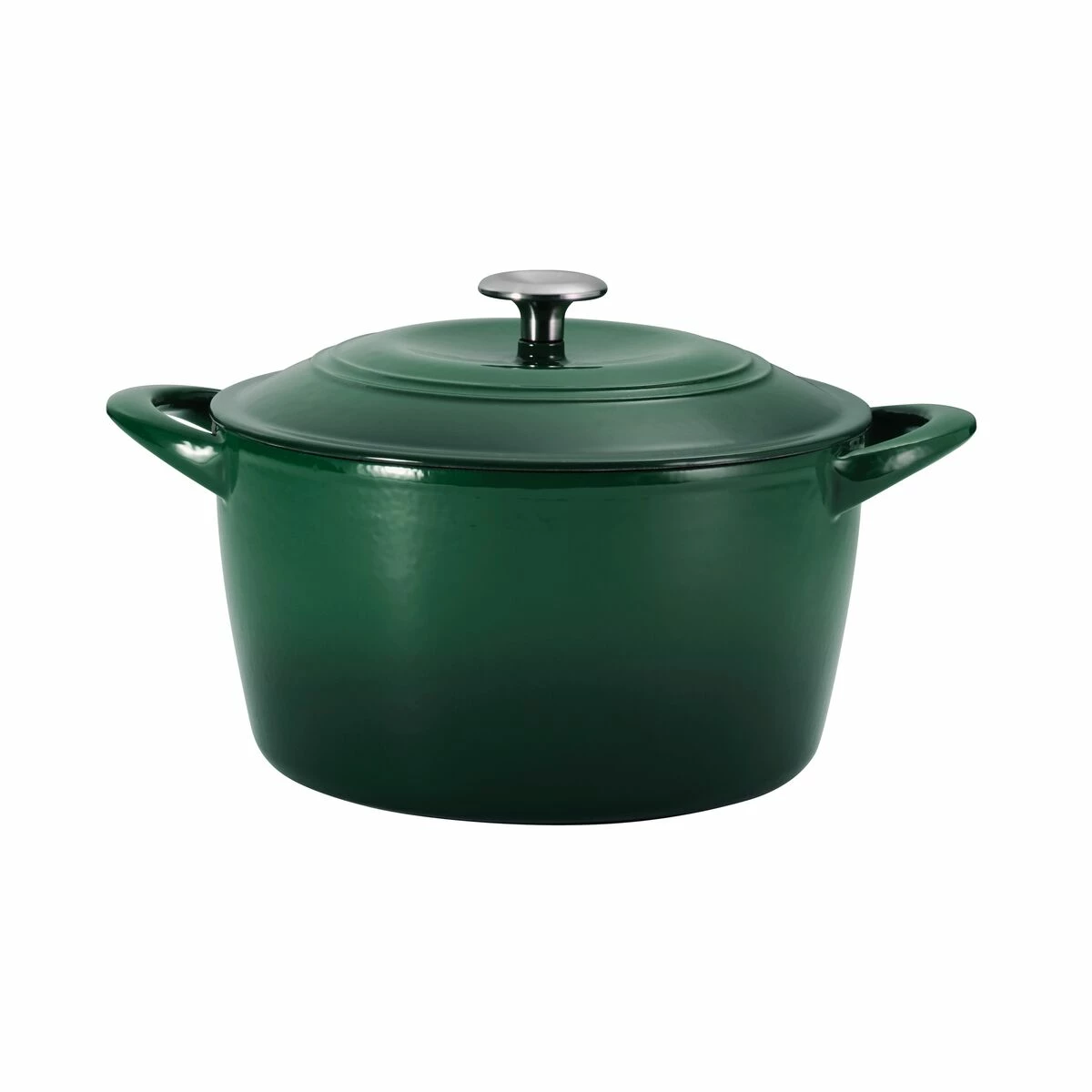 Tramontina 7 Qt Enameled Cast Iron Covered Tall Round Dutch Oven - Basil 5 Tramontina 7 Qt Enameled Cast Iron Covered Tall Round Dutch Oven - Basil - Image 3