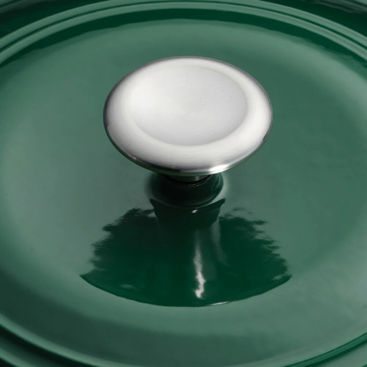 Tramontina 7 Qt Enameled Cast Iron Covered Tall Round Dutch Oven - Basil 7 Tramontina 7 Qt Enameled Cast Iron Covered Tall Round Dutch Oven - Basil - Image 5