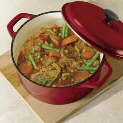 Tramontina 6.5 Qt Enameled Cast Iron Covered Dutch Oven - Gradated Red