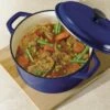 Tramontina 6.5 Qt Enameled Cast Iron Covered Dutch Oven - Gradated Blue 1 Tramontina 6.5 Qt Enameled Cast Iron Covered Dutch Oven - Gradated Blue -TRAMONTINA Sales 80131622PRM001G