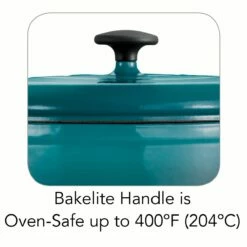 Tramontina 6.5 Qt Enameled Cast Iron Covered Dutch Oven - Gradated Teal 13 Tramontina 6.5 Qt Enameled Cast Iron Covered Dutch Oven - Gradated Teal -TRAMONTINA Sales 80131631IXI001G