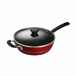 Tramontina Sicilia 4.5 Qt Aluminum Nonstick Covered Chef''s Pan - Raspberry 18 Tramontina Sicilia 4.5 Qt Aluminum Nonstick Covered Chef''s Pan - Raspberry -TRAMONTINA Sales 80149037IXM001G