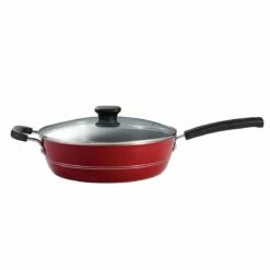 Tramontina Sicilia 4.5 Qt Aluminum Nonstick Covered Chef''s Pan - Raspberry 17 Tramontina Sicilia 4.5 Qt Aluminum Nonstick Covered Chef''s Pan - Raspberry -TRAMONTINA Sales 80149037IXM002G
