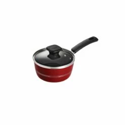 Tramontina Sicilia 1.25 Qt Aluminum Nonstick Covered Sauce Pan - Raspberry 12 Tramontina Sicilia 1.25 Qt Aluminum Nonstick Covered Sauce Pan - Raspberry -TRAMONTINA Sales 80149038IXM001G