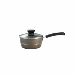 Tramontina Sicilia 1.25 Qt Aluminum Nonstick Covered Sauce Pan - Hazelnut 15 Tramontina Sicilia 1.25 Qt Aluminum Nonstick Covered Sauce Pan - Hazelnut -TRAMONTINA Sales 80149051IXM002G