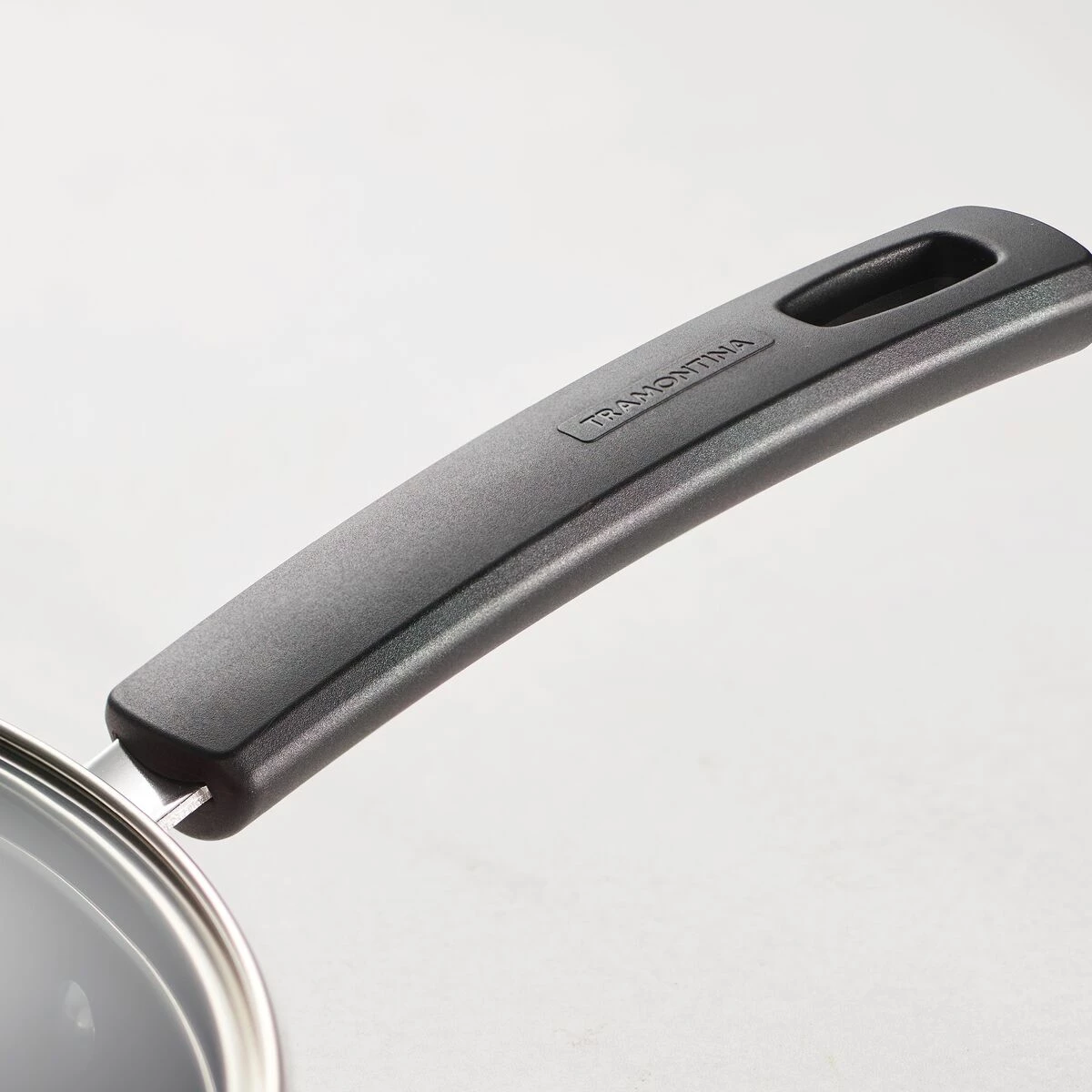 Tramontina Sicilia 1.25 Qt Aluminum Nonstick Covered Sauce Pan - Hazelnut 7 Tramontina Sicilia 1.25 Qt Aluminum Nonstick Covered Sauce Pan - Hazelnut - Image 5