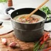 Tramontina Sicilia 8 Qt Aluminum Nonstick Covered Stock Pot - Hazelnut -TRAMONTINA Sales 80149056PDM001G