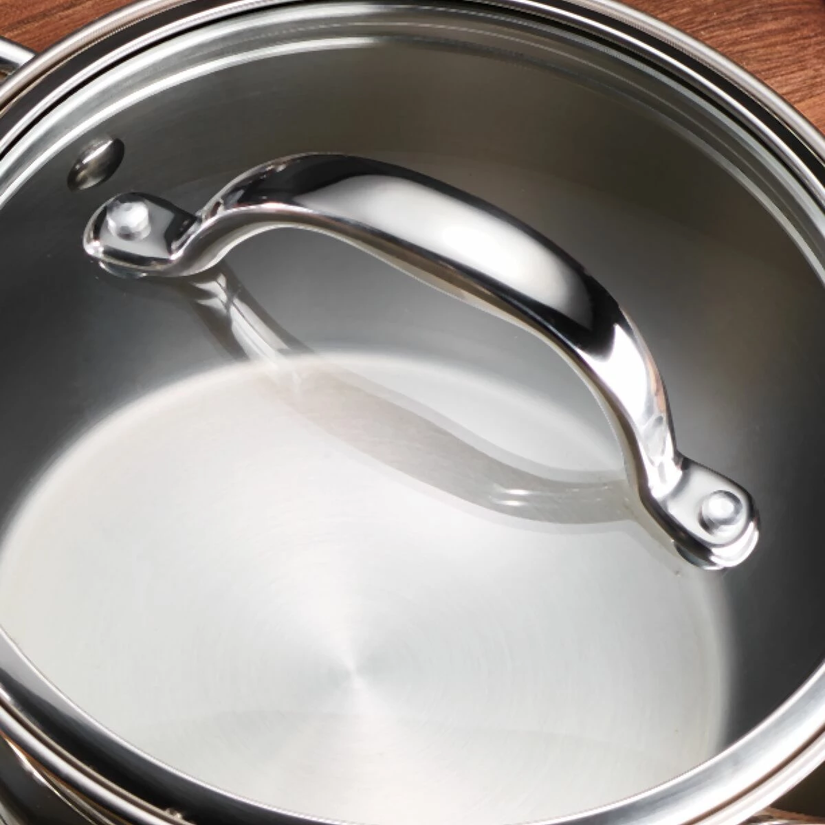 Tramontina Gourmet Selection 6 Pc Stainless Steel Stackable Pots And Pans 3 Tramontina Gourmet Selection 6 Pc Stainless Steel Stackable Pots And Pans - Image 2