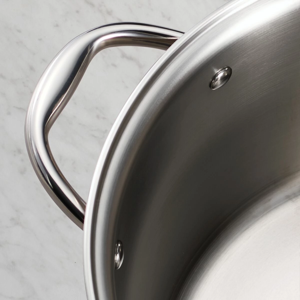 Tramontina Gourmet Selection 6 Pc Stainless Steel Stackable Pots And Pans 4 Tramontina Gourmet Selection 6 Pc Stainless Steel Stackable Pots And Pans - Image 3