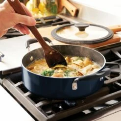 Tramontina Nesting 11 Pc Nonstick Cookware Set - Naval 12 Tramontina Nesting 11 Pc Nonstick Cookware Set - Naval -TRAMONTINA Sales 80156067IXM005G
