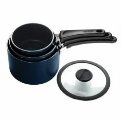 Tramontina Nesting 6 Pc Nonstick Sauce Pan Set - Naval -TRAMONTINA Sales 80156069IXM003G