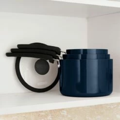 Tramontina Nesting 6 Pc Nonstick Sauce Pan Set - Naval -TRAMONTINA Sales 80156069IXM006G