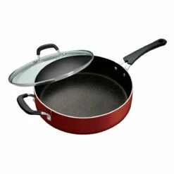Tramontina 5.5 Qt Covered Nonstick Jumbo Cooker - Metallic Red -TRAMONTINA Sales 80156077IXM001G