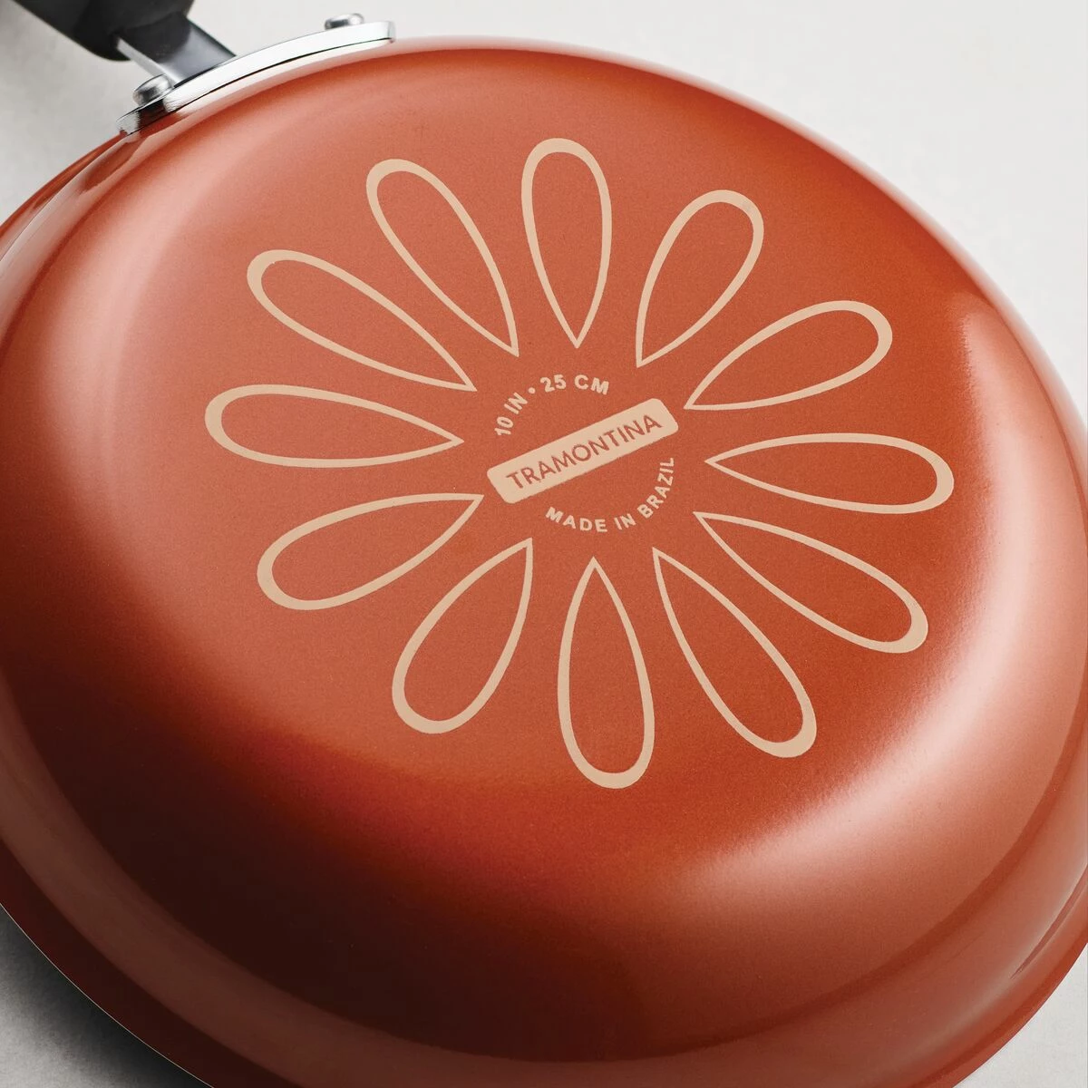 Tramontina 3 Pk Fry Pans - Metallic Red 8 Tramontina 3 Pk Fry Pans - Metallic Red - Image 6