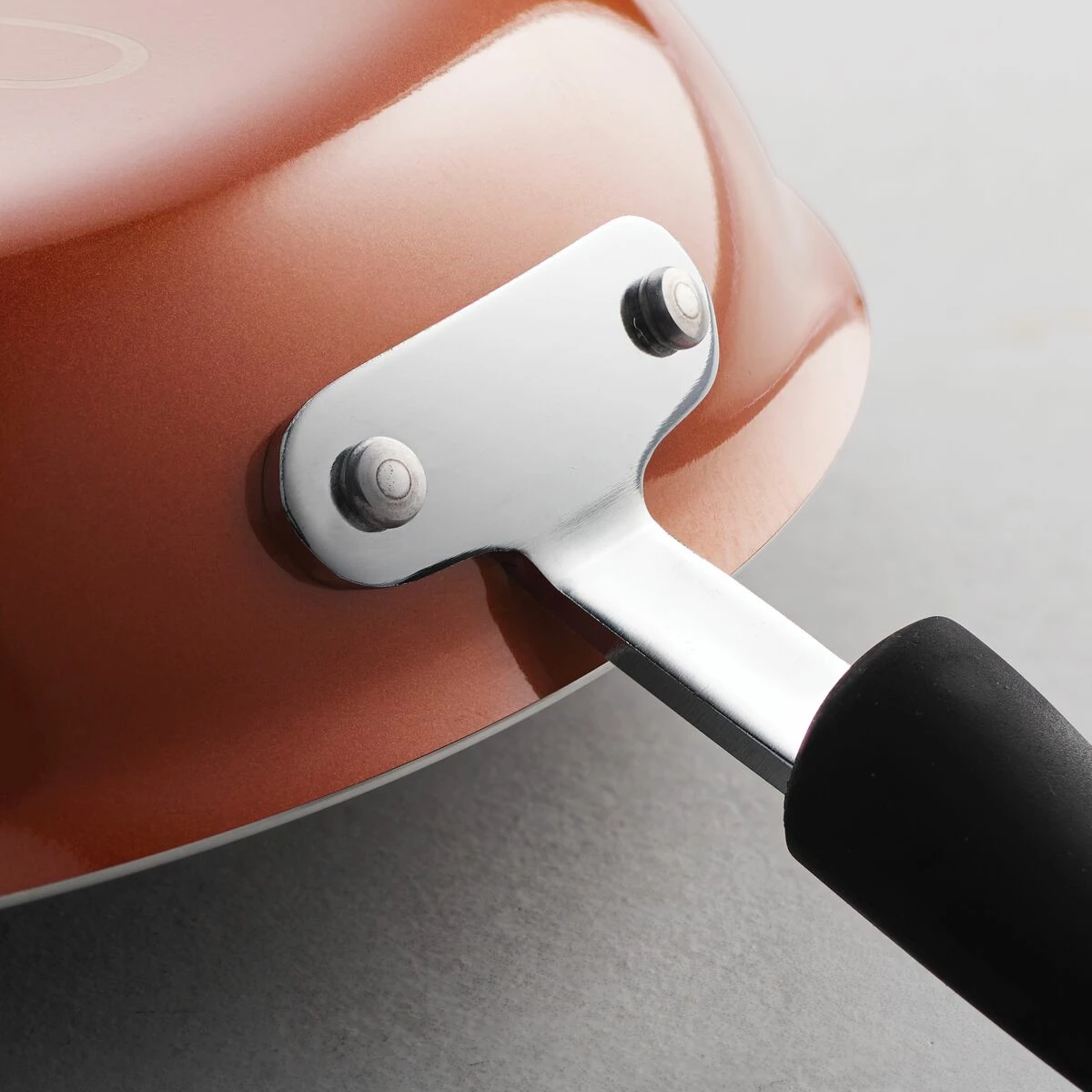 Tramontina 3 Pk Fry Pans - Metallic Red 9 Tramontina 3 Pk Fry Pans - Metallic Red - Image 7