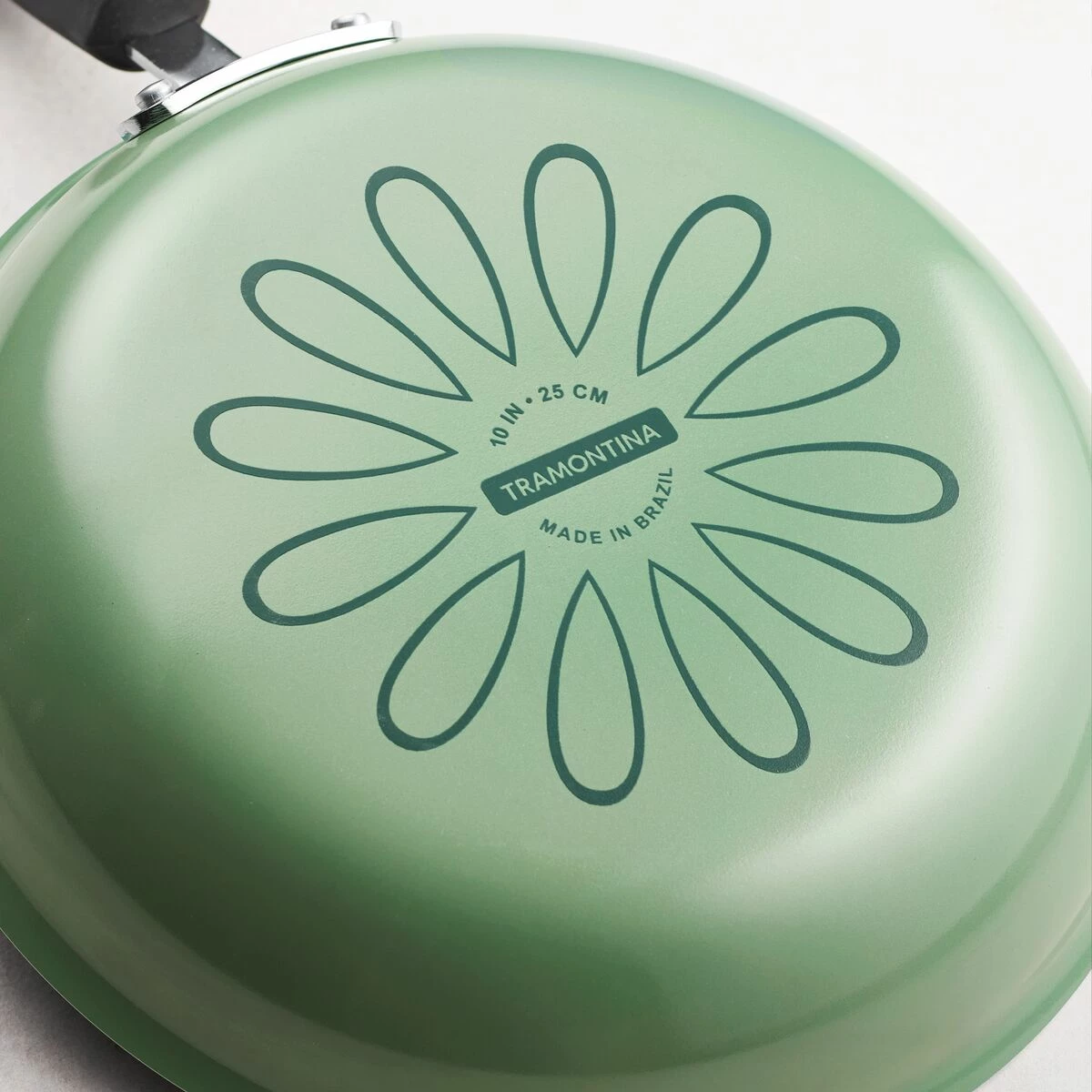 Tramontina 3 Pk Fry Pans - Metallic Sage Green 8 Tramontina 3 Pk Fry Pans - Metallic Sage Green - Image 6