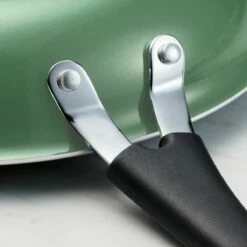 Tramontina 3 Pk Porcelain Enamel Fry Pans - Sage 16 Tramontina 3 Pk Porcelain Enamel Fry Pans - Sage -TRAMONTINA Sales 80156109IXM004G