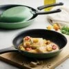 Tramontina 3 Pk Porcelain Enamel Fry Pans - Sage 1 Tramontina 3 Pk Porcelain Enamel Fry Pans - Sage -TRAMONTINA Sales 80156109PRM001G