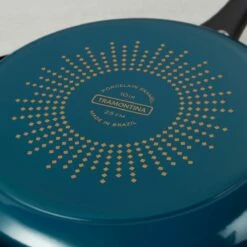 Tramontina 3 Pk Aluminum Fry Pan Set - Navy Blue -TRAMONTINA Sales 80156114IXM003G