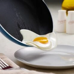 Tramontina 3 Pk Aluminum Fry Pan Set - Navy Blue -TRAMONTINA Sales 80156114IXM004G