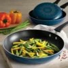 Tramontina 3 Pk Aluminum Fry Pan Set - Navy Blue 2 Tramontina 3 Pk Aluminum Fry Pan Set - Navy Blue -TRAMONTINA Sales 80156114PRM001G
