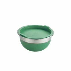 Tramontina 10 Pc Covered Stainless Steel And Silicone Mixing Bowl Set - Mint Green -TRAMONTINA Sales 80202034IXM005G