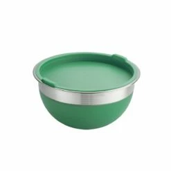 Tramontina 10 Pc Covered Stainless Steel And Silicone Mixing Bowl Set - Mint Green -TRAMONTINA Sales 80202034IXM006G