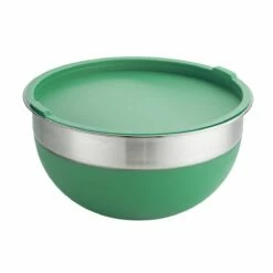Tramontina 10 Pc Covered Stainless Steel And Silicone Mixing Bowl Set - Mint Green -TRAMONTINA Sales 80202034IXM008G