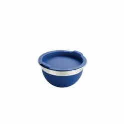 Tramontina 10 Pc Covered Stainless Steel And Silicone Mixing Bowl Set - Blue 19 Tramontina 10 Pc Covered Stainless Steel And Silicone Mixing Bowl Set - Blue -TRAMONTINA Sales 80202035IXM003G