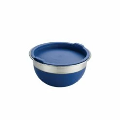 Tramontina 10 Pc Covered Stainless Steel And Silicone Mixing Bowl Set - Blue 18 Tramontina 10 Pc Covered Stainless Steel And Silicone Mixing Bowl Set - Blue -TRAMONTINA Sales 80202035IXM004G
