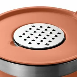 Tramontina 10 Pc Covered Stainless Steel And Silicone Mixing Bowl Set With Grating Tools - Persimmon Orange 12 Tramontina 10 Pc Covered Stainless Steel And Silicone Mixing Bowl Set With Grating Tools - Persimmon Orange -TRAMONTINA Sales 80202046IXM004G