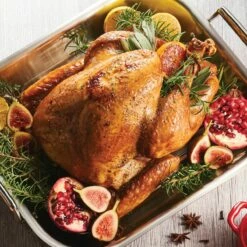 Tramontina Prima 16.75 In Stainless Steel Flared Edge Roasting Pan - Includes Basting Rack 12 Tramontina Prima 16.75 In Stainless Steel Flared Edge Roasting Pan - Includes Basting Rack -TRAMONTINA Sales 80203009IXM002G