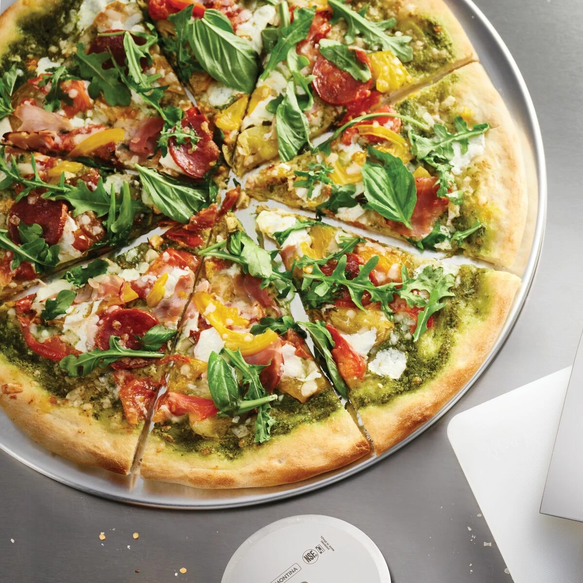 Tramontina 16 In Professional Grade Aluminum Pizza Pans - 2 Pk 3 Tramontina 16 In Professional Grade Aluminum Pizza Pans - 2 Pk