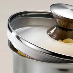 Tramontina 6 Pc Stainless Steel Covered Canister And Scoop Set 10 Tramontina 6 Pc Stainless Steel Covered Canister And Scoop Set -TRAMONTINA Sales 80204012IXM003G