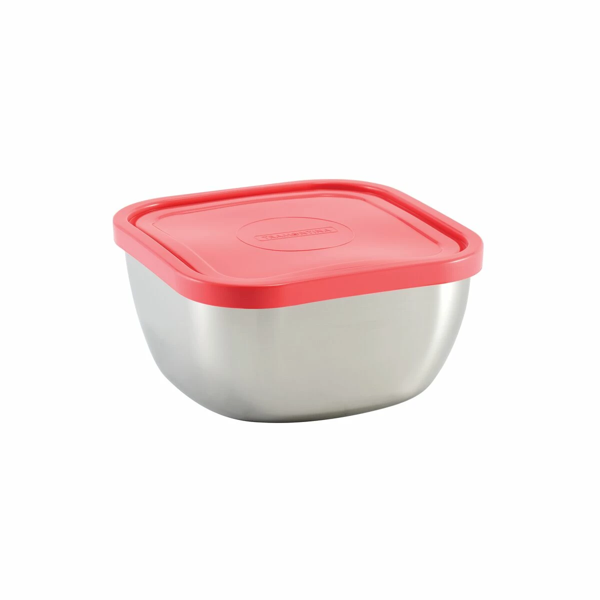 Tramontina 6 Pc Stainless Steel Covered Square Container Set - Multi Color Lids 7 Tramontina 6 Pc Stainless Steel Covered Square Container Set - Multi Color Lids - Image 5