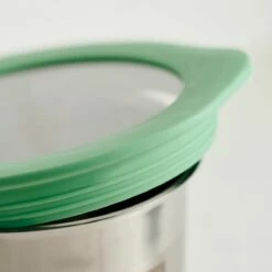 Tramontina 4 Pc Stainless Steel Canister Set - Mint Green -TRAMONTINA Sales 80204025IXM003G