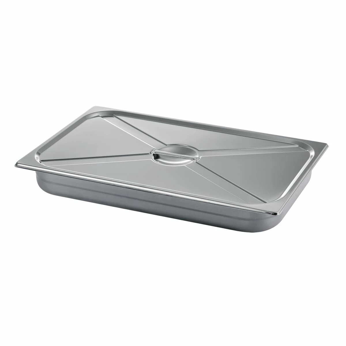 Tramontina 9 Qt Stainless Steel Covered Full-Size Food Pan 4 Tramontina 9 Qt Stainless Steel Covered Full-Size Food Pan - Image 2