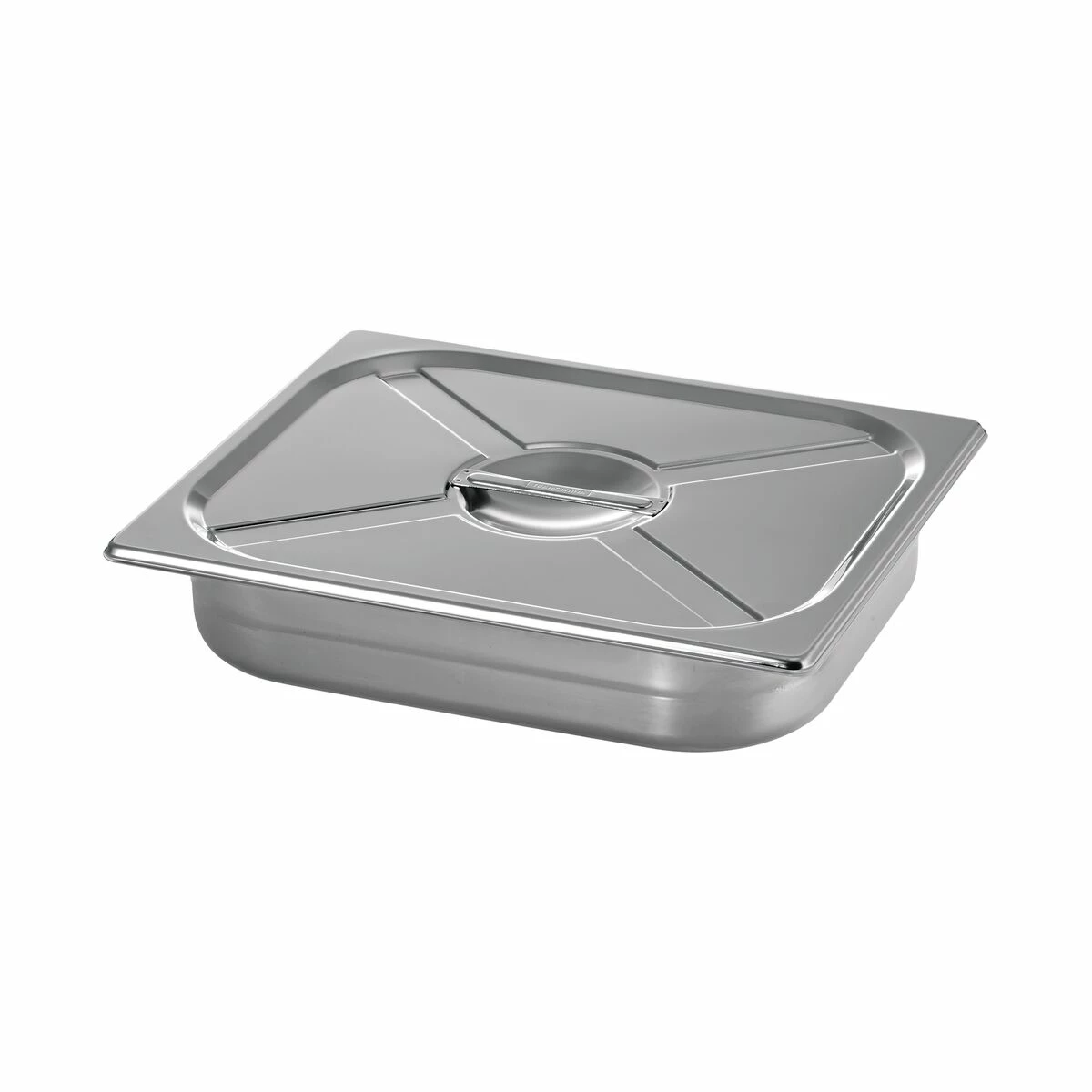 Tramontina 4.5 Qt Stainless Steel Covered Half Size Food Pan 4 Tramontina 4.5 Qt Stainless Steel Covered Half Size Food Pan - Image 2