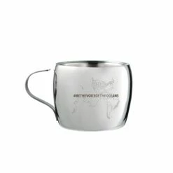 Tramontina 2 Pk Stainless Steel Double-Wall Cups - Voice Of The Oceans Limited Edition -TRAMONTINA Sales 80210006IXM002G