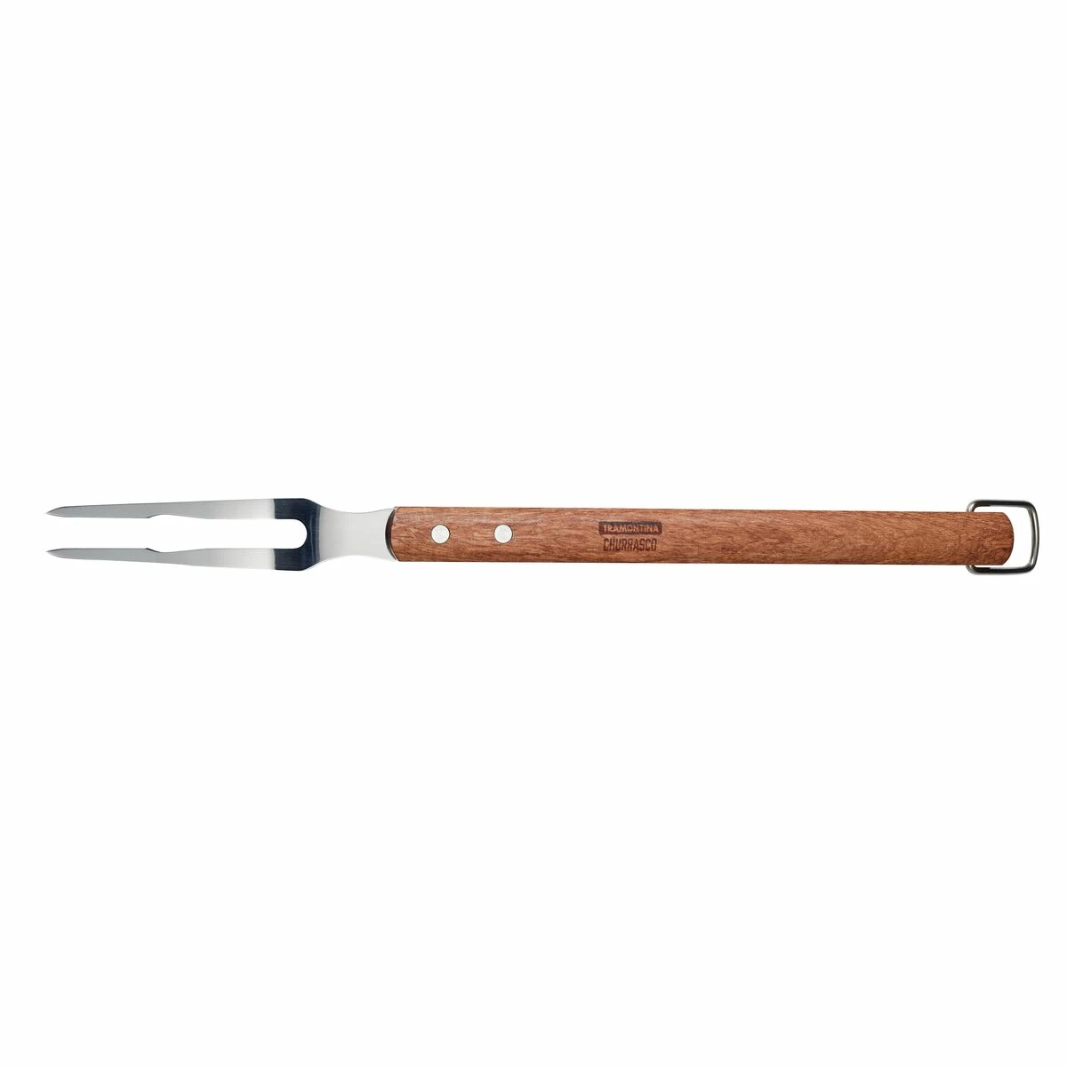 Tramontina Churrasco BBQ Carving Fork With Wood Handle 4 Tramontina Churrasco BBQ Carving Fork With Wood Handle - Image 2