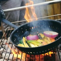 Tramontina Churrasco BBQ 10 In Round Carbon Steel Stir Fry Pan 12 Tramontina Churrasco BBQ 10 In Round Carbon Steel Stir Fry Pan -TRAMONTINA Sales 80905017IXM004G